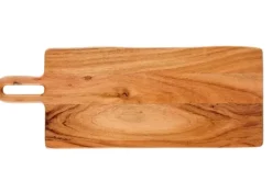 Pratos Para Servir-CASA Acacia Style Prancha Para Servir E Cortar Natural