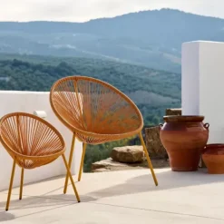 Kids-CASA Acapulco Cadeira Para Crian As Amarelo