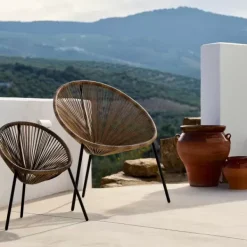 Kids-CASA Acapulco Cadeira Para Crian A Natural