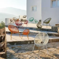 Kids-CASA Acapulco Cadeira Para Crian As Verde