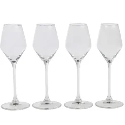 Copos Cocktail-CASA After Dinner Copo Vinho Do Porto Conjunto De 4 Transparente