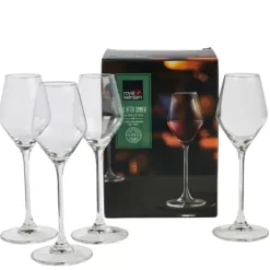 Copos Cocktail-CASA After Dinner Copo Vinho Do Porto Conjunto De 4 Transparente