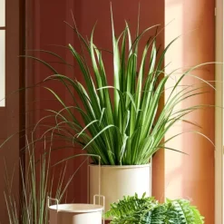 Plantas Artificiais-CASA Allium Relva Decorativa Verde