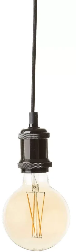 Candeeiros Pendentes-CASA Alu Candeeiro De Teto Preto, Metal