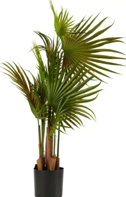 Plantas Artificiais-CASA Areca Palmeira Verde