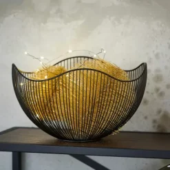 Acessórios De Cozinha-CASA Aster Cesto Para Fruta Preto