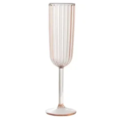 Copos Para Champanhe-CASA Aura Ros Flute Rosa