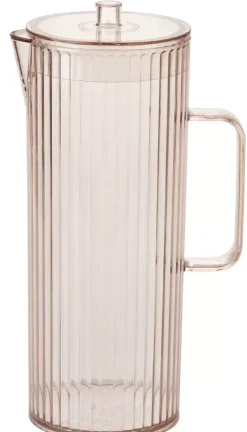 Jarros-CASA Aura Ros Jarro Com Tampa Rosa