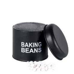 Instrumentos De Cozinha-CASA Bakery Pesos Para Torta Cer Mica Preto, Branco