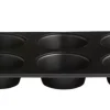 Formas De Cozer-CASA Bakery Placa Para Cozer Muffins Preto