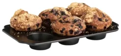 Formas De Cozer-CASA Bakery Placa Para Cozer Muffins Preto
