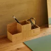 Caixas De Arrumação-CASA Bamboo Caixa-Canetas Natural