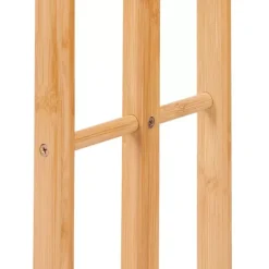 Móveis De Casa De Banho-CASA Bamboo Estante Para Toalhas Natural