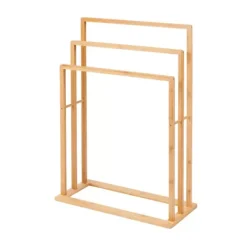 Móveis De Casa De Banho-CASA Bamboo Estante Para Toalhas Natural