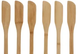 Facas Para Cortar-CASA Bamboo Facas Tapas Conjunto De 6 Natural