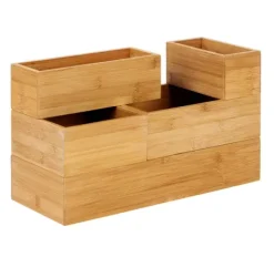 Cestos-Gaveta-CASA Bamboo Organizador De Gaveta Natural