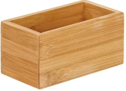 Acessórios De Cozinha-CASA Bamboo Organizador De Gaveta Natural