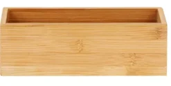 Acessórios De Cozinha-CASA Bamboo Organizador De Gaveta Natural