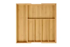 Cestos-Gaveta-CASA Bamboo Organizador Gaveta Extens Vel Natural