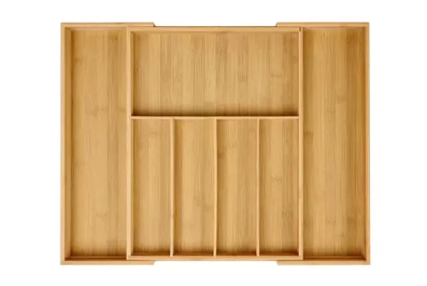 Cestos-Gaveta-CASA Bamboo Organizador Gaveta Extens Vel Natural