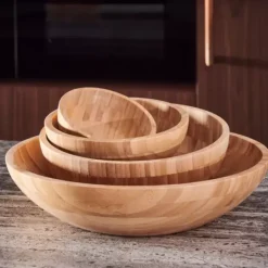 Tigelas-CASA Bamboo Tigela Natural