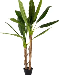 Plantas Artificiais-CASA Banana Bananeira Verde