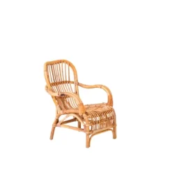 Móveis Para Criancas-CASA Bandung Mini Cadeira Para Crian As Natural