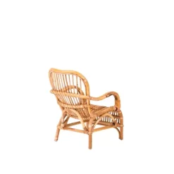 Móveis Para Criancas-CASA Bandung Mini Cadeira Para Crian As Natural