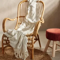 Poltronas-CASA Bandung Poltrona Lounge Natural