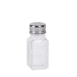 Boiões-CASA Basic Pimenteiro E Saleiro Prateado, Transparente