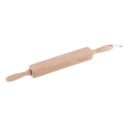 Instrumentos De Cozinha-CASA Basic Wood Rolo Para Massa Natural