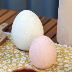 Figuras Deco-CASA Benedict Ovo Decorativo Amarelo