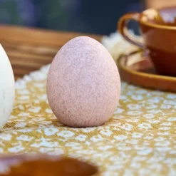 Figuras Deco-CASA Benedict Ovo Decorativo Vermelho