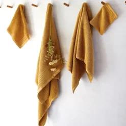 Toalhas-CASA Bio Soft Toalha Amarelo