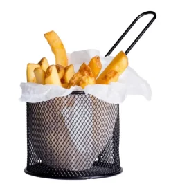 Aperitivo E Tapas-CASA Black Cesto Para Servir Preto