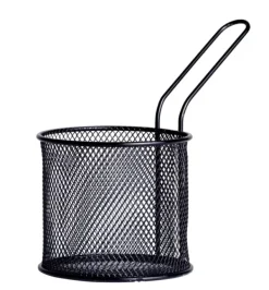 Aperitivo E Tapas-CASA Black Cesto Para Servir Preto