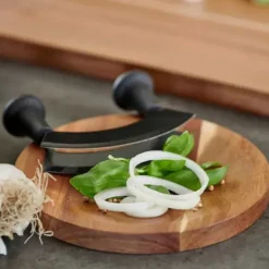 Facas Para Picar-CASA Black Herbo Conjunto De Picar Para Ervas Preto, Natural