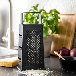 Instrumentos De Cozinha-CASA Black Ralador Torre Preto