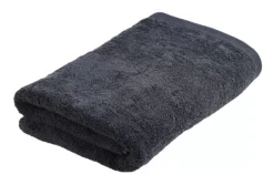 Lencois De Banho-CASA B-Lux Len Ol De Banho Cinzento Preto