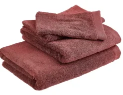 Luvas De Banho-CASA B-Lux Luvas De Banho Conjunto De 2 Vermelho