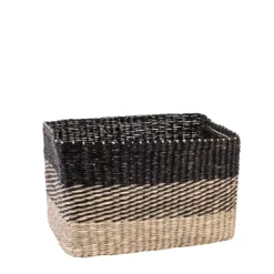 Cestos-Gaveta-CASA Bobo Cesto Gaveta Preto, Natural