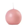 Velas-CASA Bola Vela Bola Rosa