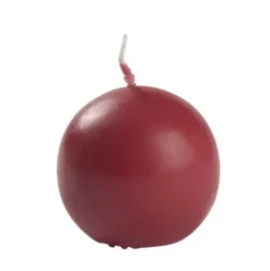 Velas-CASA Bola Vela Bola Vermelho