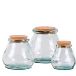 Boiões-CASA Bolso Pote Til Transparente