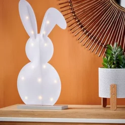 Figuras Deco-CASA Bonnie Decora O Em P Branco