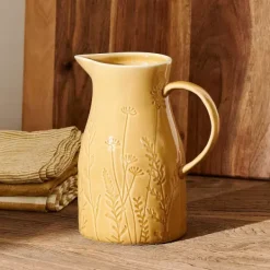 Jarros-CASA Botanic Ocher Jarra Caramelo Amarelo