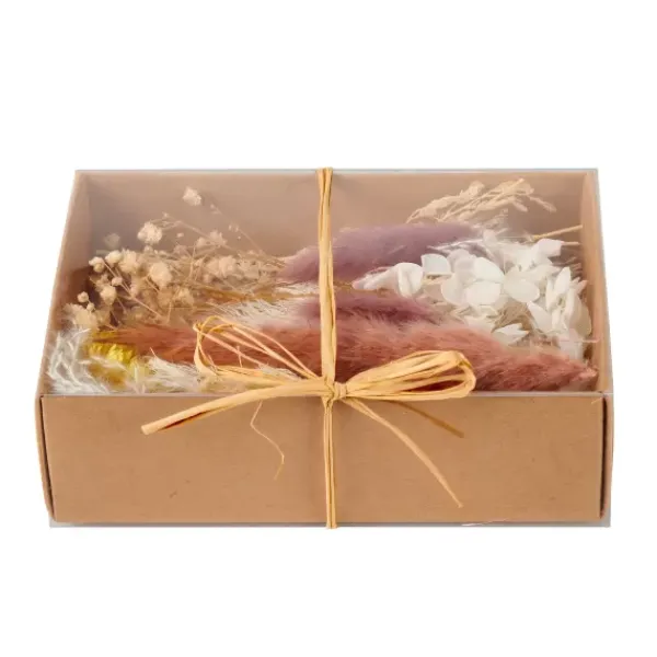 Flores Artificiais-CASA Box Decora O Seca Diversas Cores