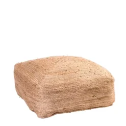 Puffs-CASA Braid Pufe Natural
