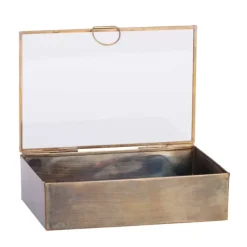 Caixas De Arrumação-CASA Brush Caixa De Arrumação Dourado