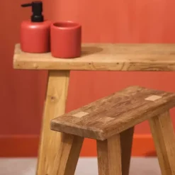 Tamborete-CASA Bryce Banco Natural